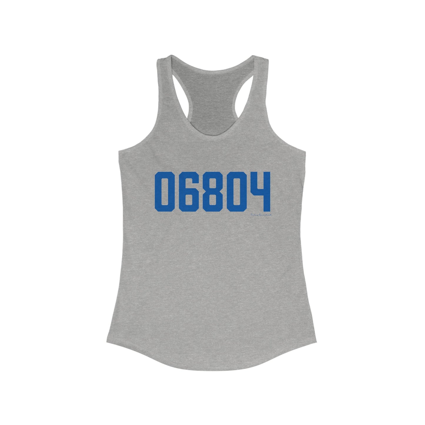 06804 Brookfield Connecticut Zip Code Women's Ideal Racerback Tank Top