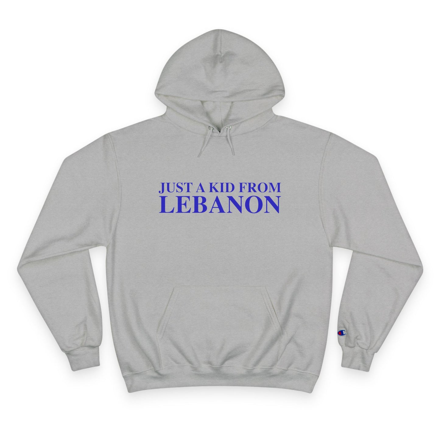Just a kid from Lebanon Champion Hoodie