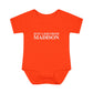 Just a kid from Madison Infant Baby Rib Bodysuit