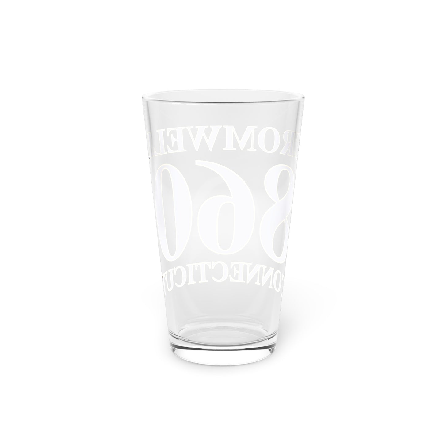 Cromwell 860 Connecticut Pint Glass, 16oz