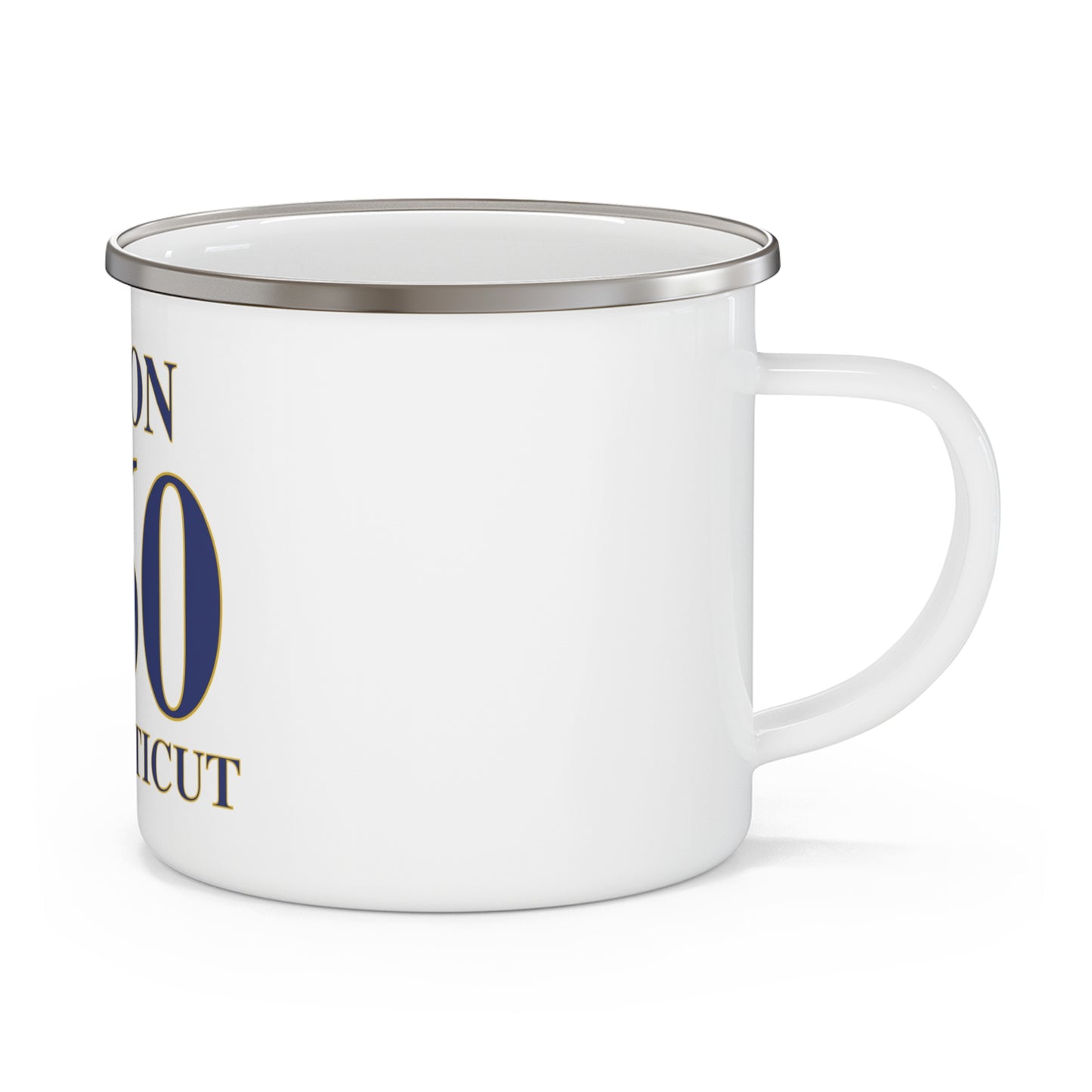 Union 860 Connecticut Enamel Camping Mug