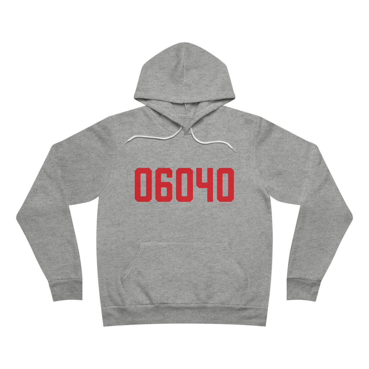 06040 Manchester Connecticut Zip Code Unisex Sponge Fleece Pullover Hoodie
