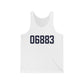 06883 Weston Connecticut Zip Code Unisex Jersey Tank Top