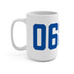 06804 Brookfield Connecticut Zip Code Mug 15oz
