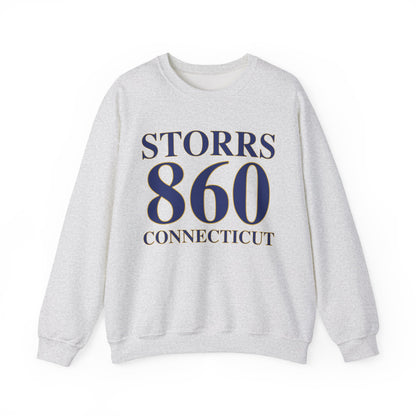 Storrs 860 Connecticut Unisex Heavy Blend™ Crewneck Sweatshirt