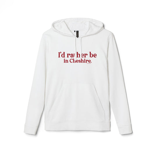 I'd rather be in Cheshire. adidas Unisex Fleece Hoodie