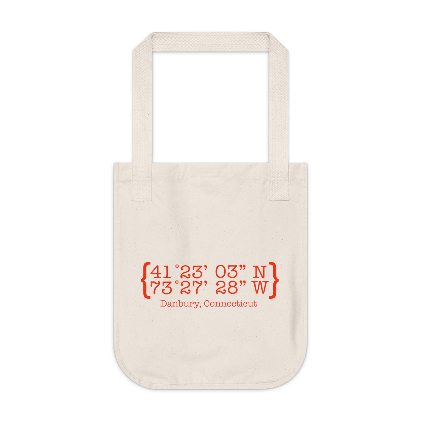Danbury Coordinates Organic Canvas Tote Bag