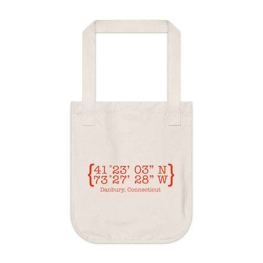 Danbury Coordinates Organic Canvas Tote Bag