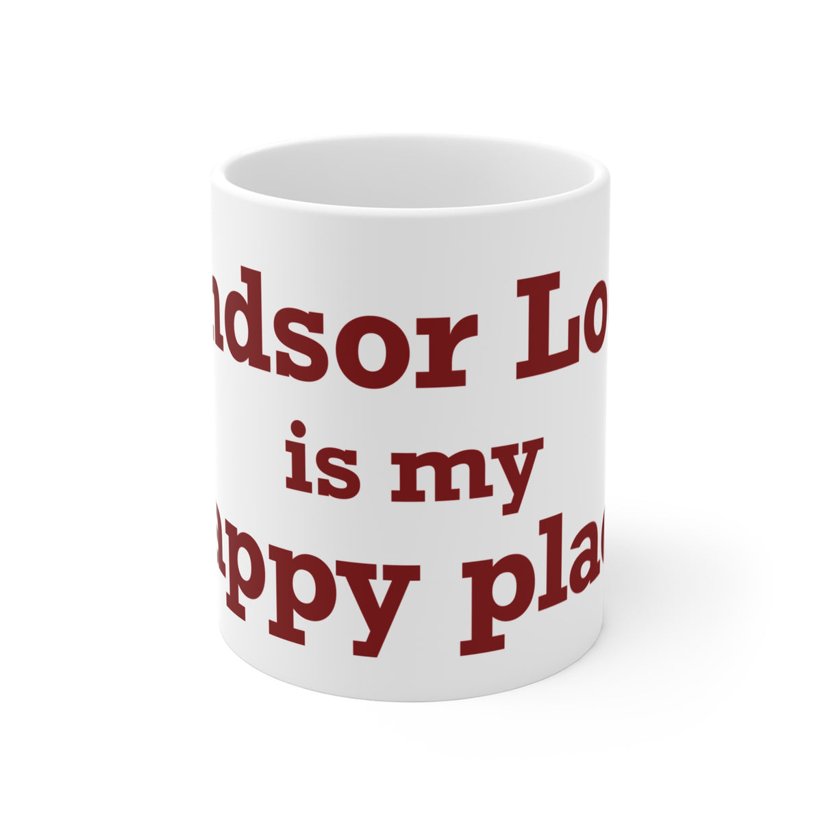 Windsor Locks is My Happy Place Mug 11oz