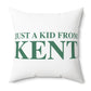 Just a kid from Kent Polyester Square Pillow