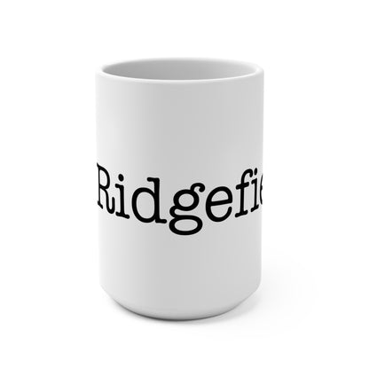 I Heart Ridgefield. Mug 15oz