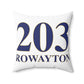 203 Rowayton Spun Polyester Square Pillow