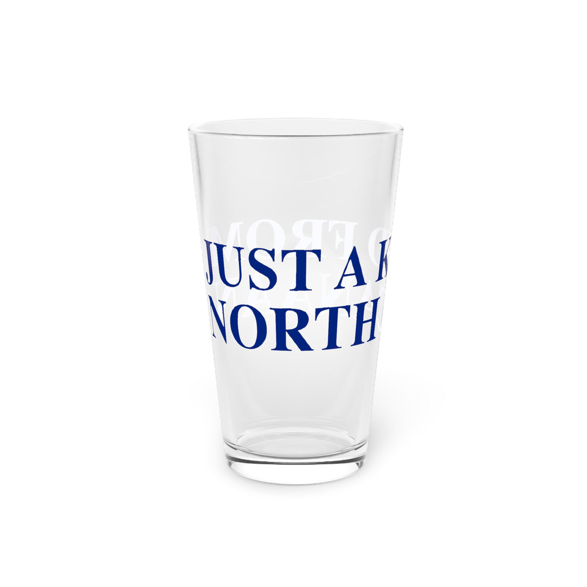 Just a kid from North Canaan Pint Glass, 16oz