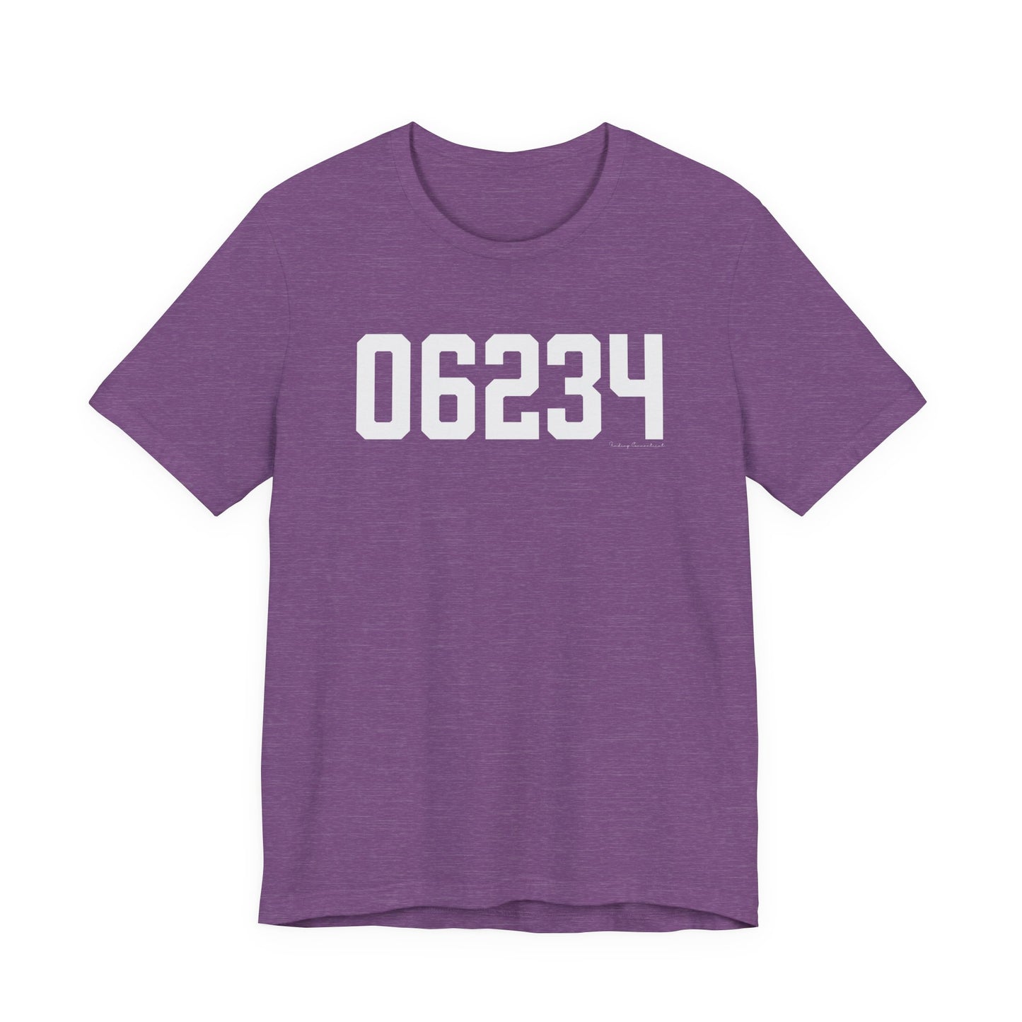 06234 Brooklyn CT Zip Code Unisex Jersey Short Sleeve T-Shirt