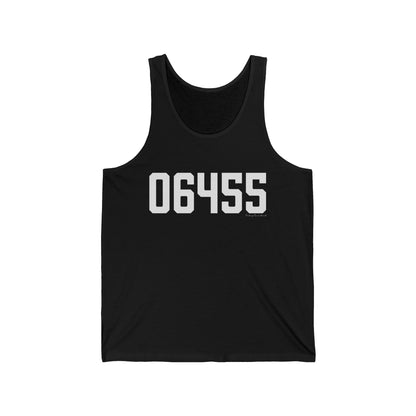 06455 Middlefield CT Zip Code Unisex Jersey Tank Top