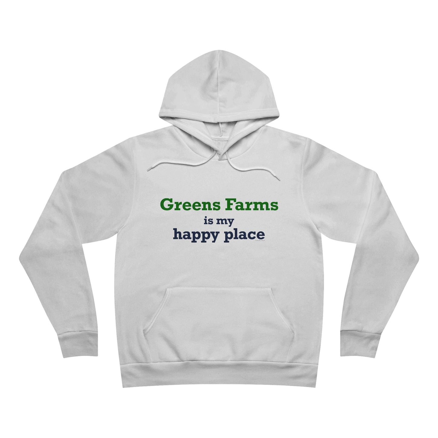 Greens Farms is my Happy Place Unisex Sponge Fleece Pullover Hoodie Sweatshirt