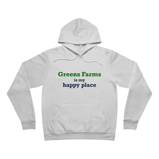 Greens Farms is my Happy Place Unisex Sponge Fleece Pullover Hoodie Sweatshirt