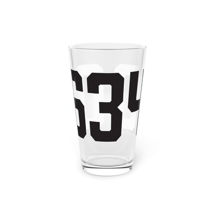 06340 Groton Connecticut Zip Code Pint Glass, 16oz