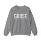Goose Zip Code White & Black Unisex Heavy Blend™ Crewneck Sweatshirt