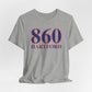 860 Hartford Red White & Blue Unisex Jersey Short Sleeve T-Shirt
