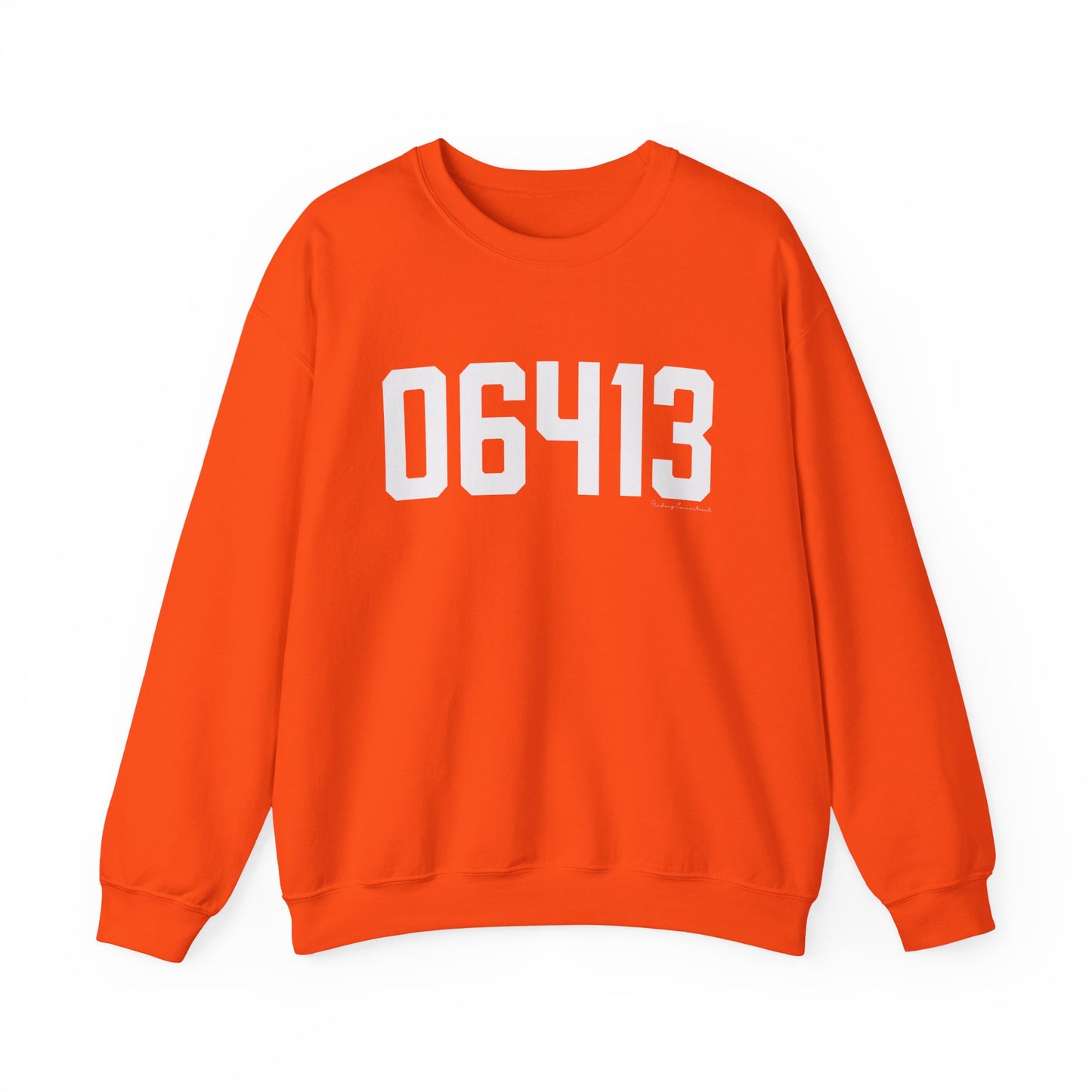 06413 Clinton CT Zip Code Unisex Heavy Blend™ Crewneck Sweatshirt
