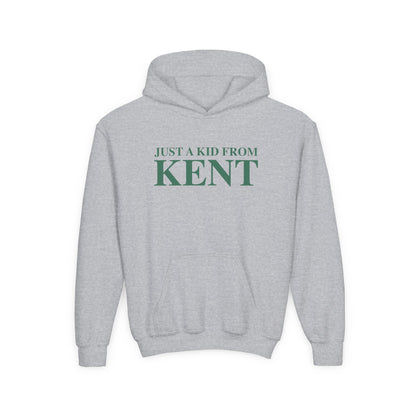 Just a kid from Kent Youth Heavy Blend Hooded Sweatshirt