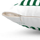 I Clover Clinton Spun Polyester Square Pillow