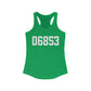 06853 Norwalk CT Zip Code Women's Ideal Racerback Tank Top