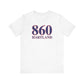 860 Hartland Red White & Blue Unisex Jersey Short Sleeve T-Shirt