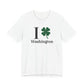 I Clover Washington Unisex Jersey Short Sleeve T-Shirt