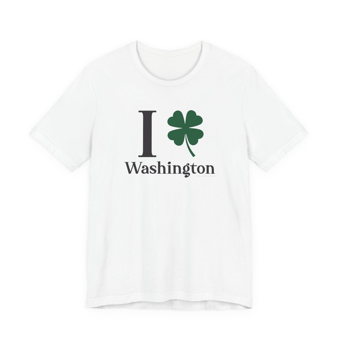 I Clover Washington Unisex Jersey Short Sleeve T-Shirt