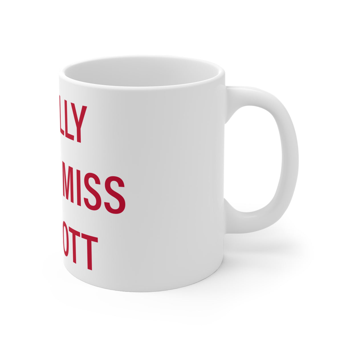 I Really Really Miss Wolcott  Mug 11oz