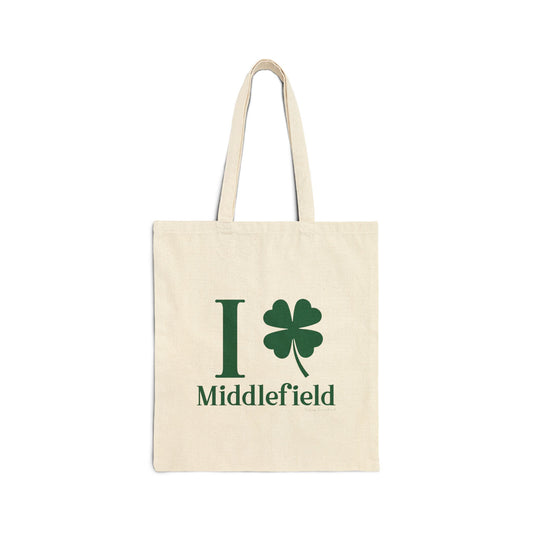 I Clover Middlefield Cotton Canvas Tote Bag