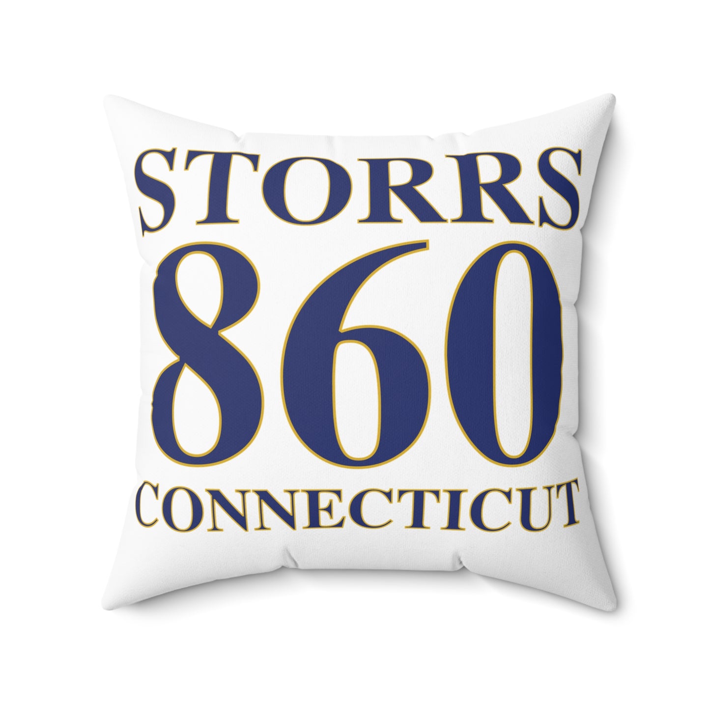 Storrs 860 Connecticut Spun Polyester Square Pillow