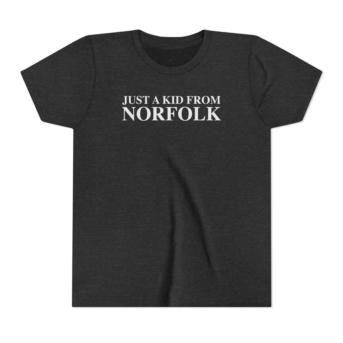 Just a kid from Norfolk Youth Short Sleeve T-Shirt