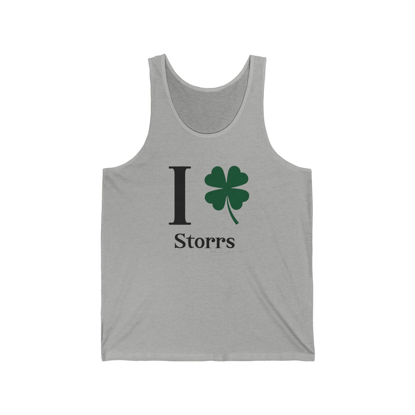 I Clover Storrs Unisex Jersey Tank Top