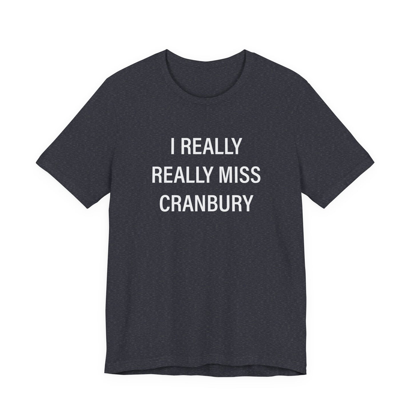 I Really Really Miss Cranbury Unisex Jersey Short Sleeve T-Shirt