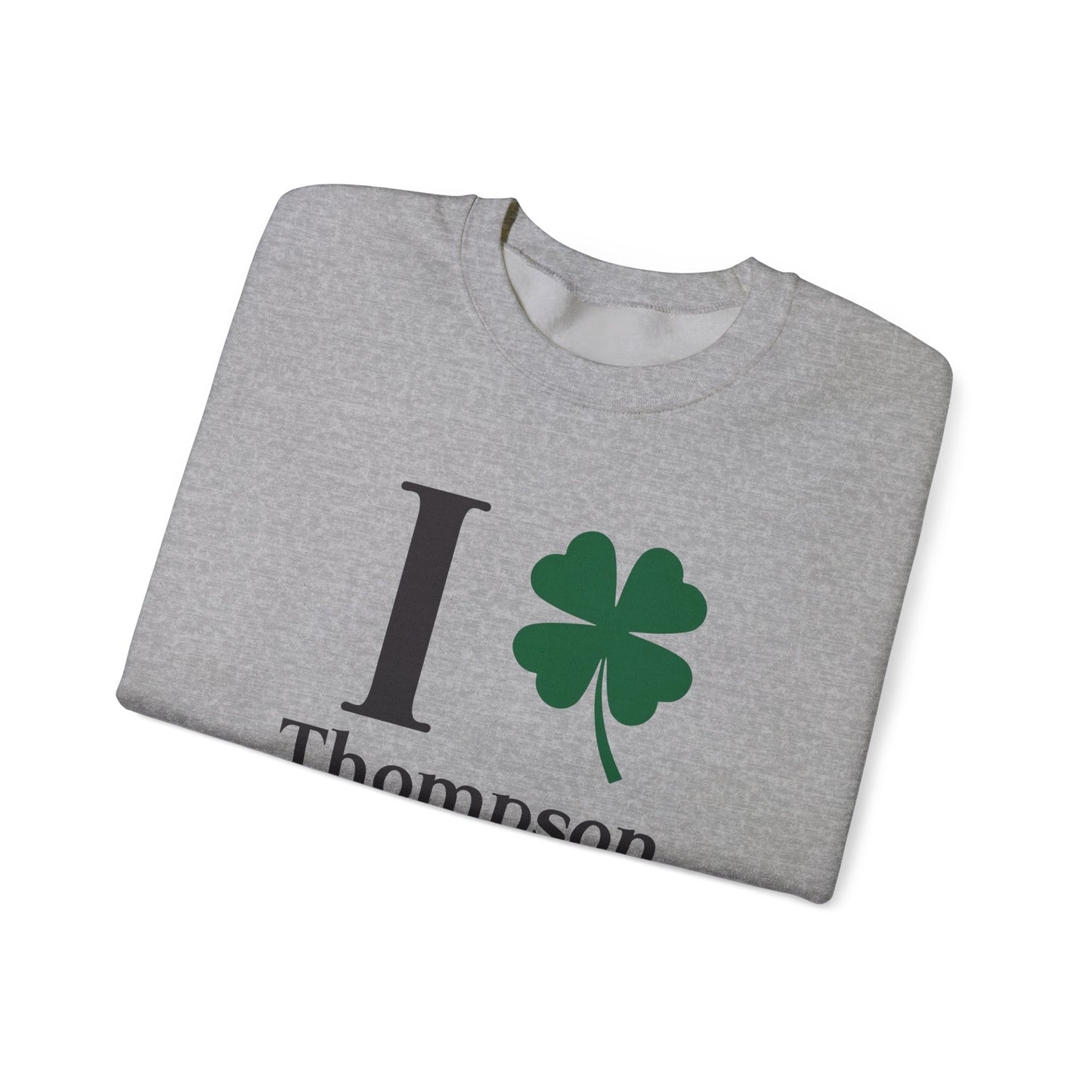 I Clover Thompson Unisex Heavy Blend™ Crewneck Sweatshirt