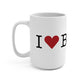 I Heart Bethel. Mug 15oz