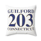 Guilford 203 Connecticut Polyester Square Pillow