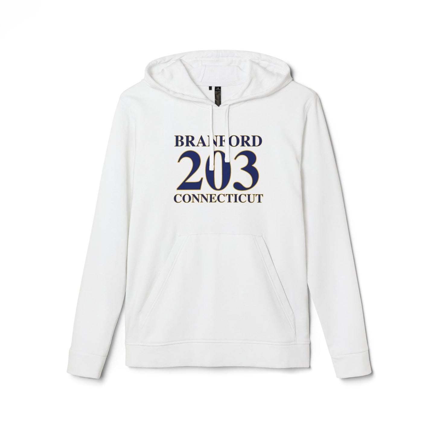 Branford 203 Connecticut adidas Unisex Fleece Hoodie