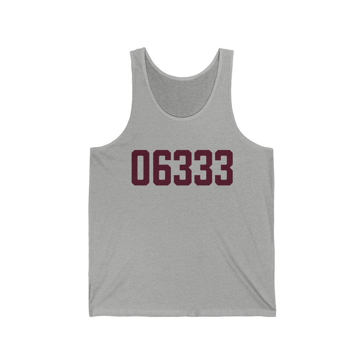 06333 East Lyme Connecticut Zip Code Unisex Jersey Tank Top