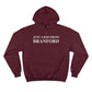 Just a kid from Branford Champion Hoodie
