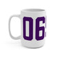 06905 Stamford Connecticut Zip Code Mug 15oz
