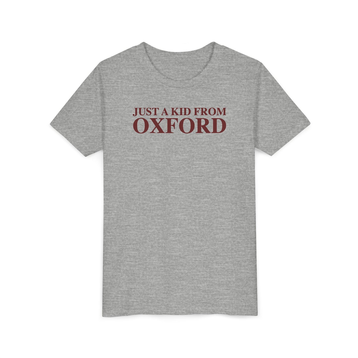 Just a kid from Oxford Youth Short Sleeve T-Shirt