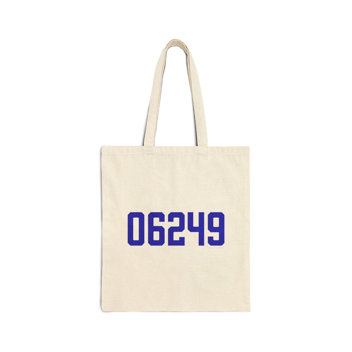 06249 Lebanon Connecticut Zip Code Cotton Canvas Tote Bag