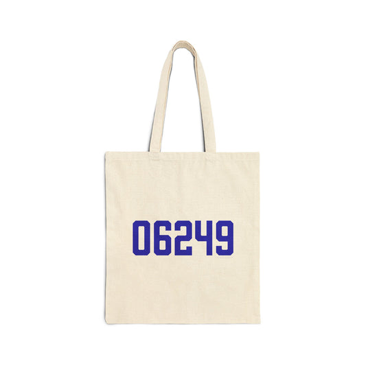 06249 Lebanon Connecticut Zip Code Cotton Canvas Tote Bag