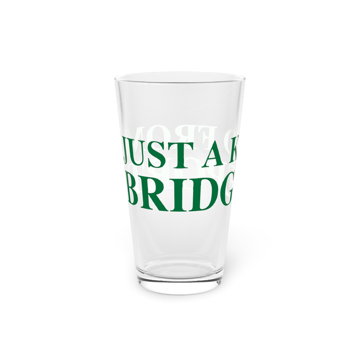 Just a kid from Bridgeport Pint Glass, 16oz