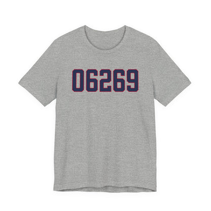 06269 Storrs Connecticut Zip Code Unisex Jersey Short Sleeve T-Shirt