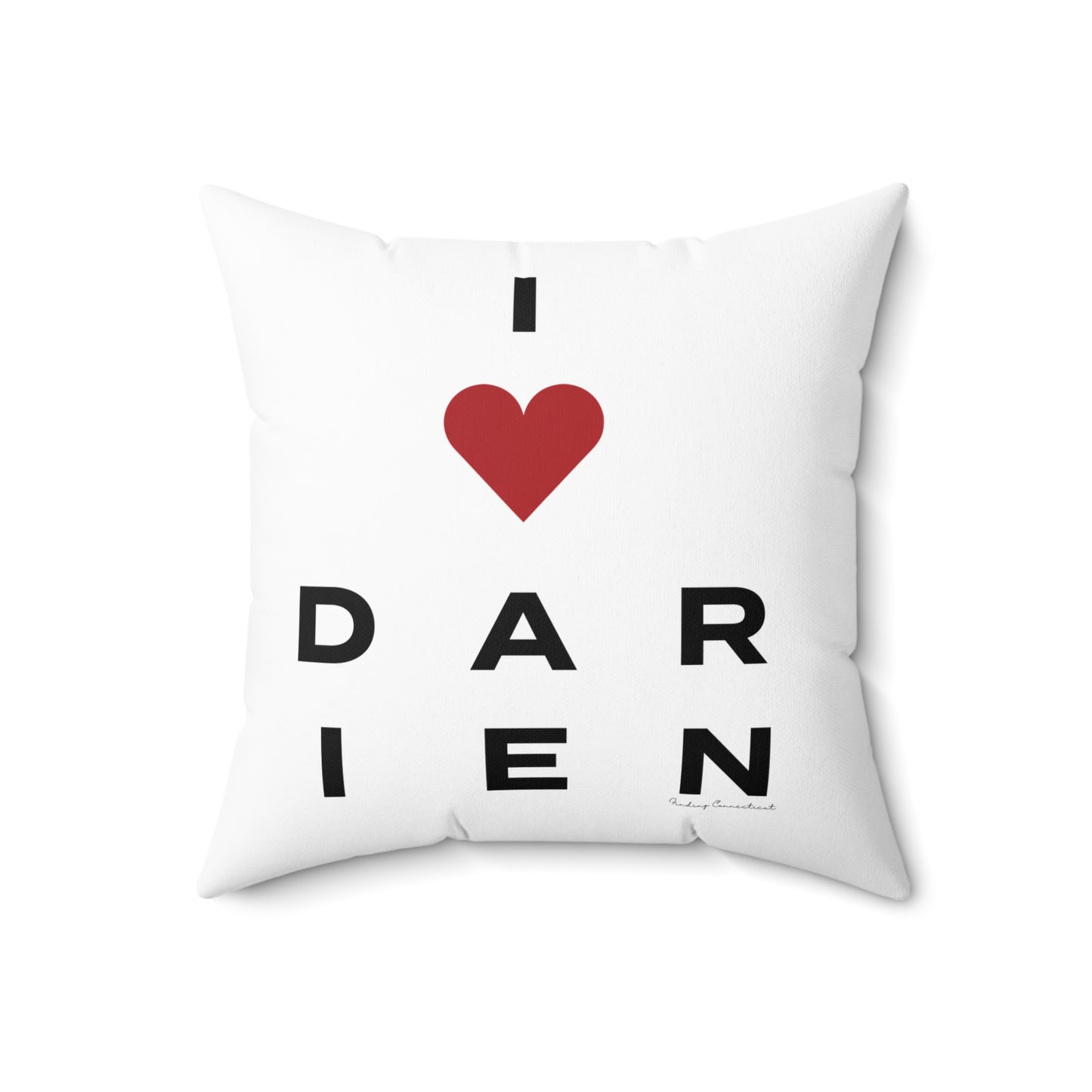Darien Vision Spun Polyester Square Pillow